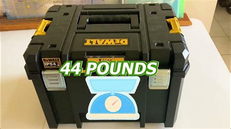 old dewalt metal box|DEWALT TSTAK Tool Box, Extra Large Design, .